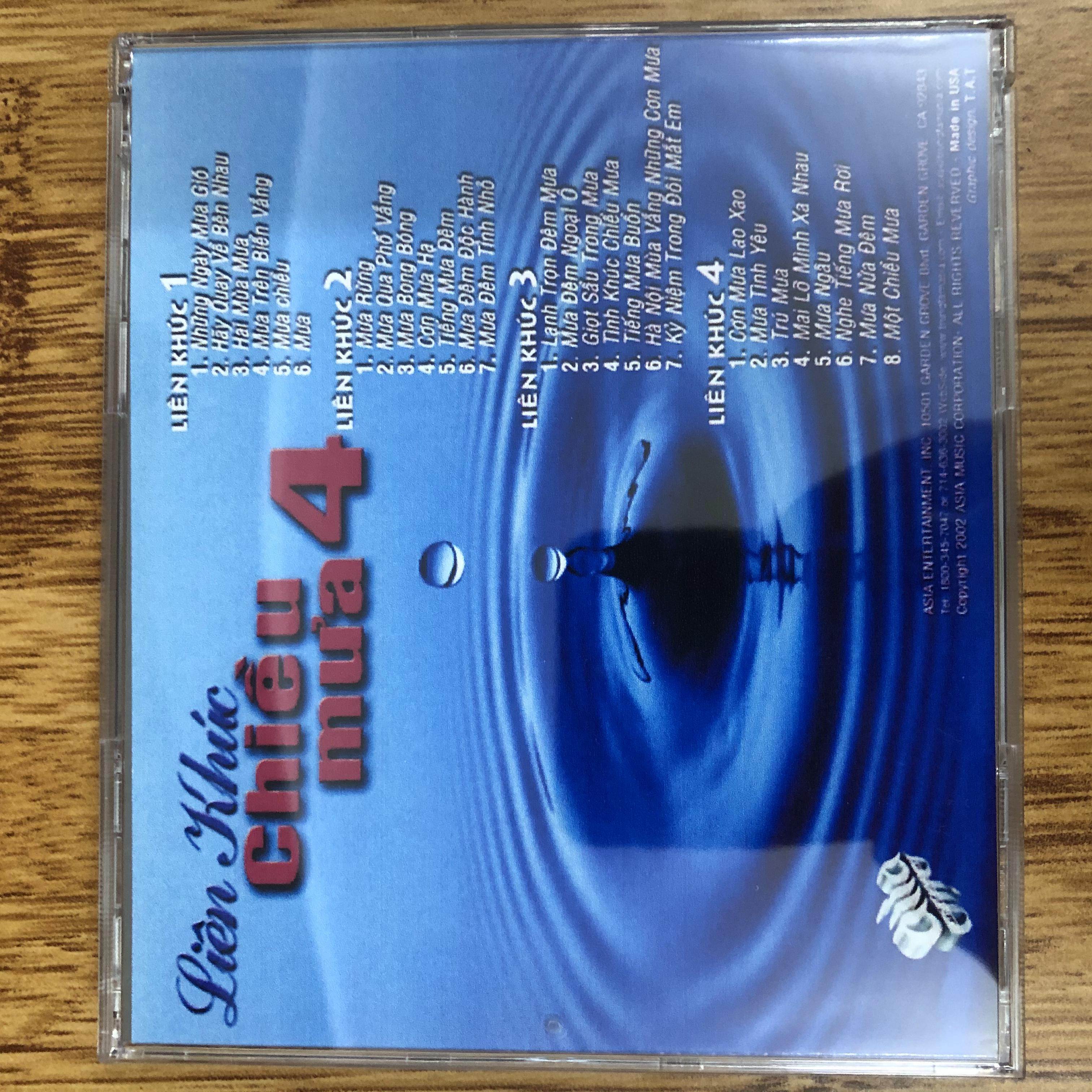 [HCM]CD Liên Khúc Chiêu Mưa 4 - ASIA