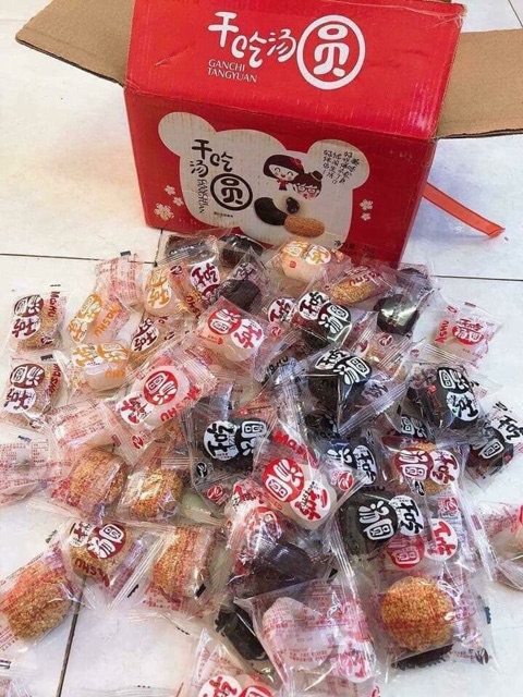 2kg bánh mochi tròn mix vị