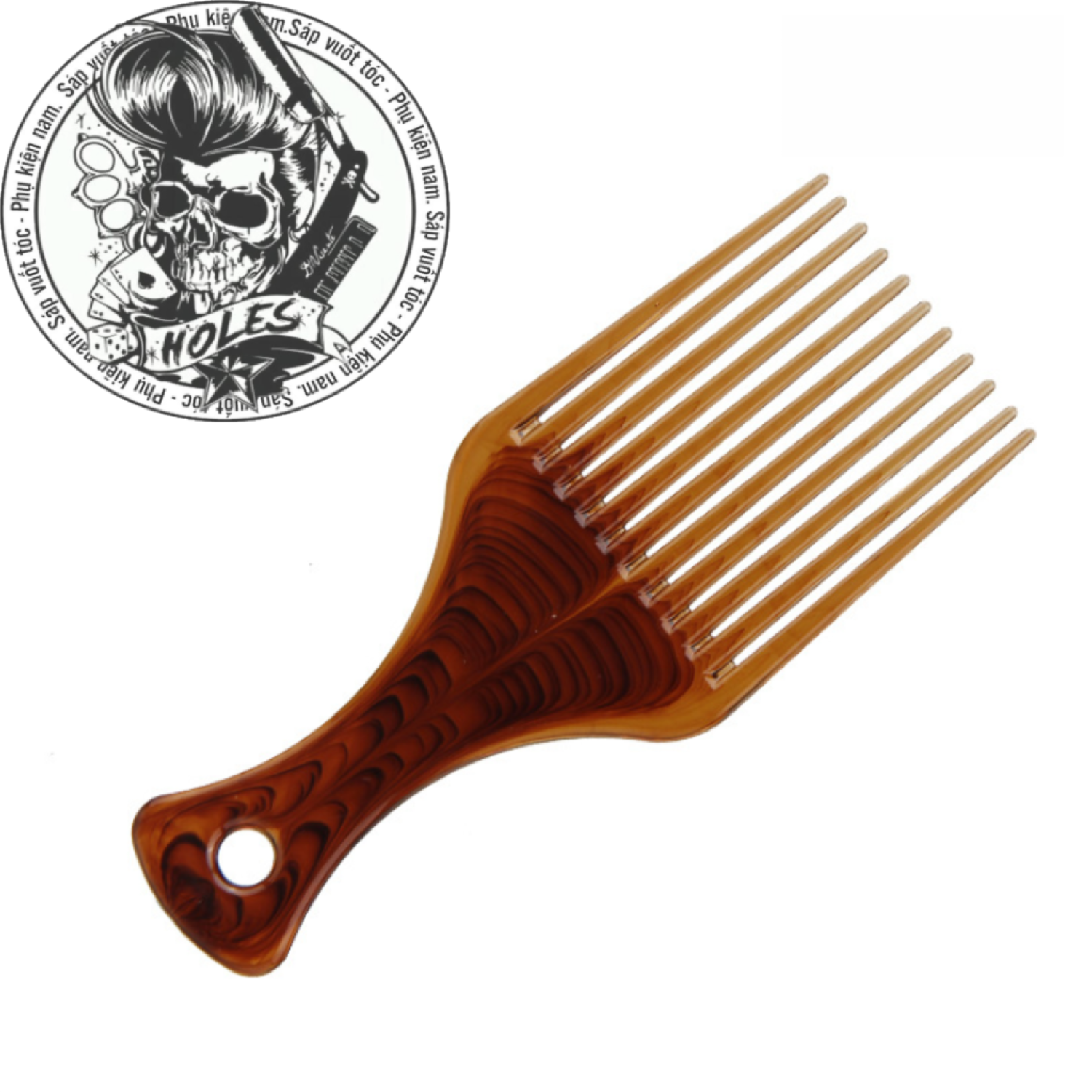Lược Afro Pick - Xới phồng và tạo texture