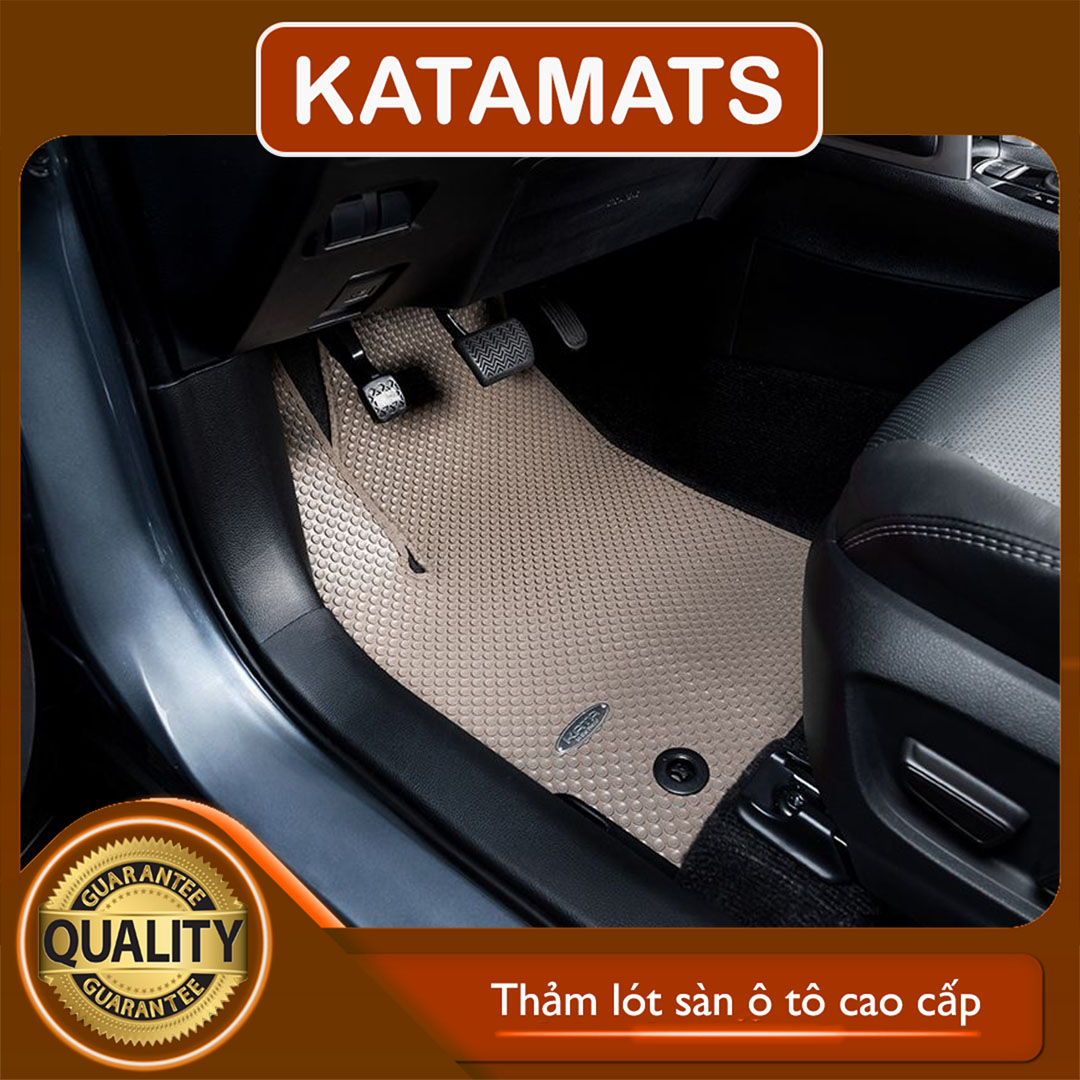 Thảm lót sàn ô tô KATA cao cấp dành cho xe điện Vinfast VF e34 - Không mùi, không thấm mốc, an toàn người dùng