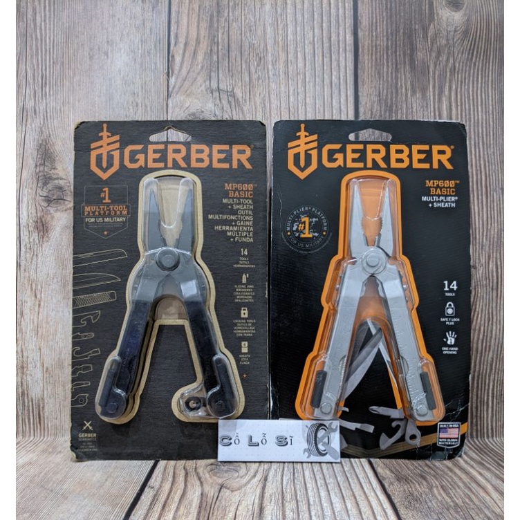 GERBER MP600 BASIC kìm đa năng [Hàng chuẩn, xáchtay US]