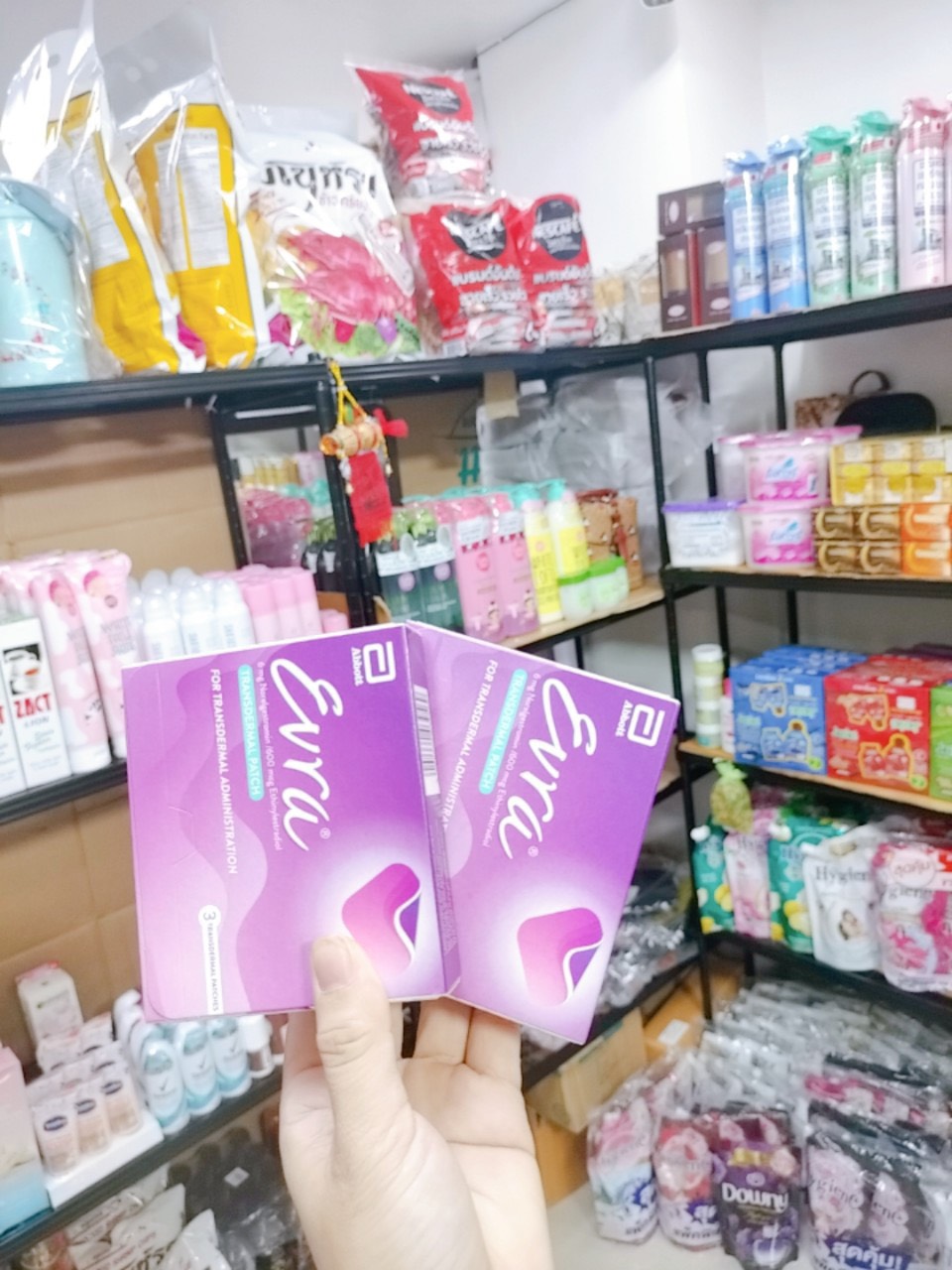 [HCM] Miếng dán tránh thai  Evra Thái Lan [ mẫu Mới]