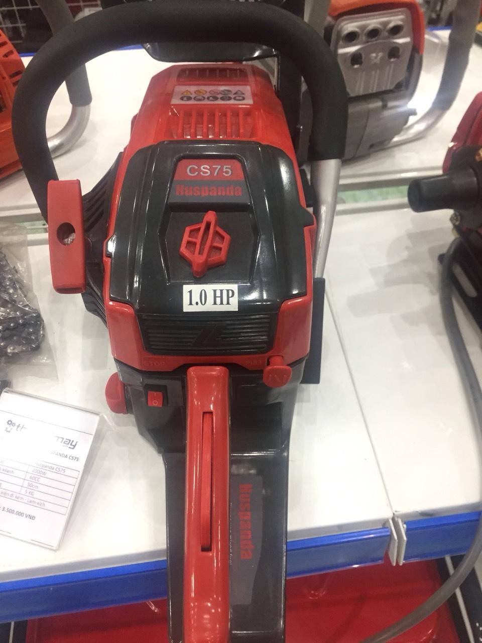 [HCM][Trả góp 0%]MÁY CƯA XÍCH CẦM TAY HUSPANDA CS75