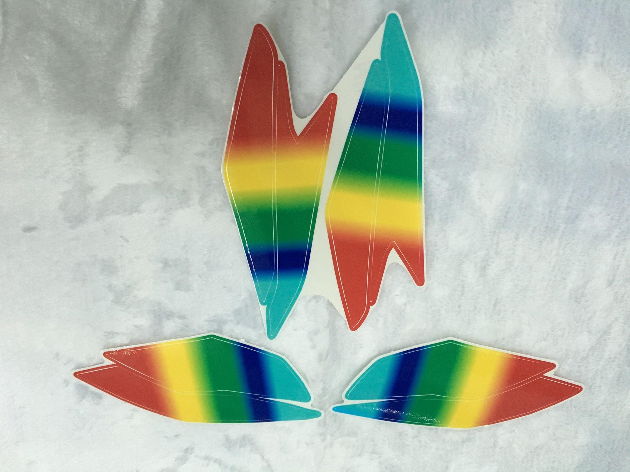 [HCM]Combo tem dán demi xi nhan trước và sau winner nhiều màu