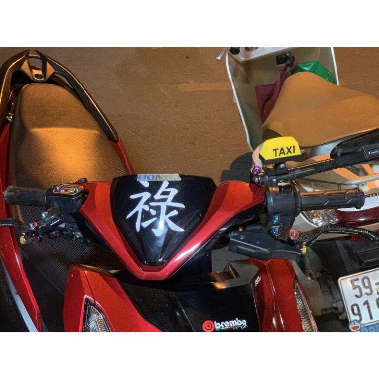 Tem con Chốt tiếng Hoa dán xe máy