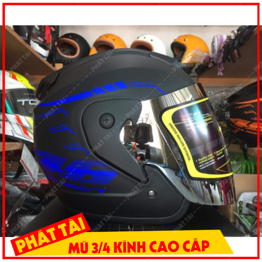 Nón Bảo Hiểm Fullface ASAMA M035 Tem 46 ( Nhiều Màu )