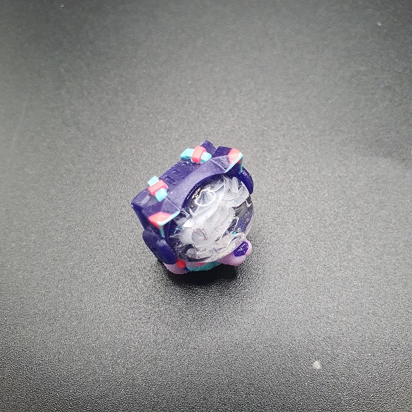 Artisan Keycap nút bàn phím cơ Sirius 006 xanh tím