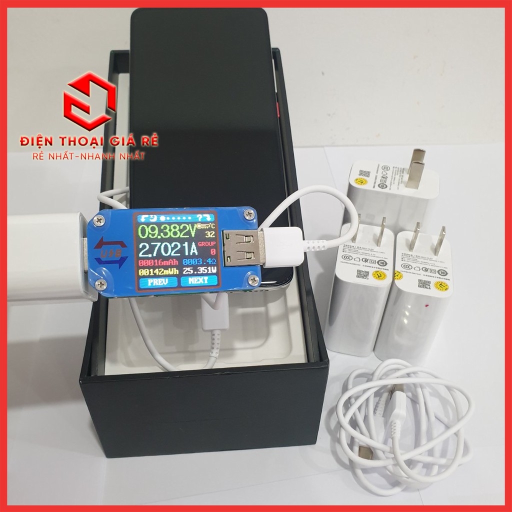Combo Củ Sạc Nhanh Xiaomi 27W (Máy K20 Pro K30 K30 5G K30i K30 RC K30 Pro K30 Ultra) MDY-10-EH