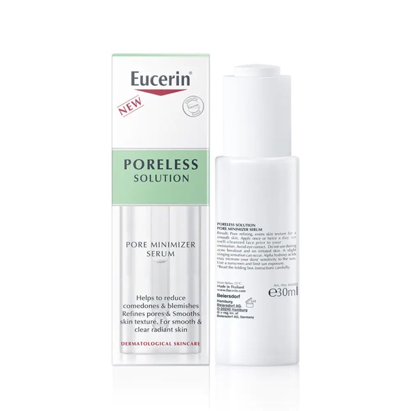 Tinh Chất Cho Da Mụn Eucerin Poreless Solution Giúp Giảm Mụn Và Thu Nhỏ Lỗ Chân Lông 30ml
