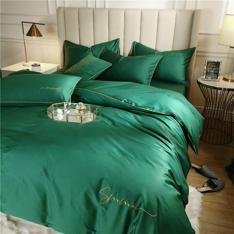 Bộ Chăn Ga Gối Lụa Sumoi 60s nhập khẩu cao cấp (mẫu y hình)