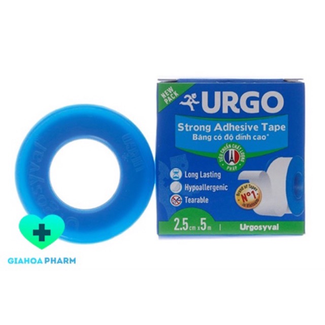 Băng keo lụa Urgosyval 2.5cm x 5m (Lớn)