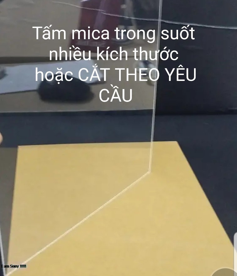 Tấm mi ca gắn thùng PC máy tính cắt theo yêu cầu. Mica. Nắp thùng PC