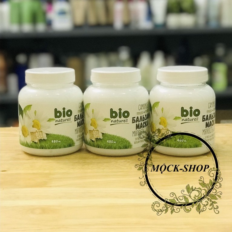 Kem ủ tóc hoa cúc Bio Natirell hàng Nga