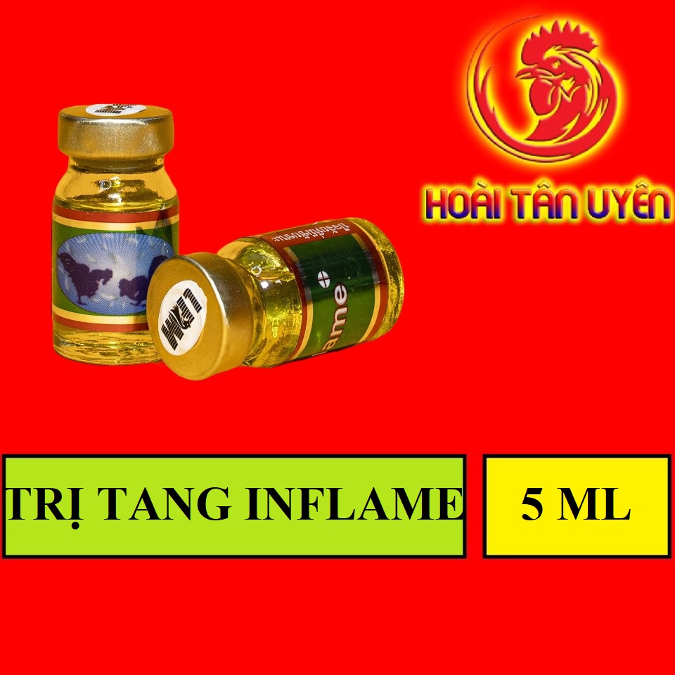 COMBO 2 LỌ Trị Tang cho gà đá INFLAME chai 5 ml
