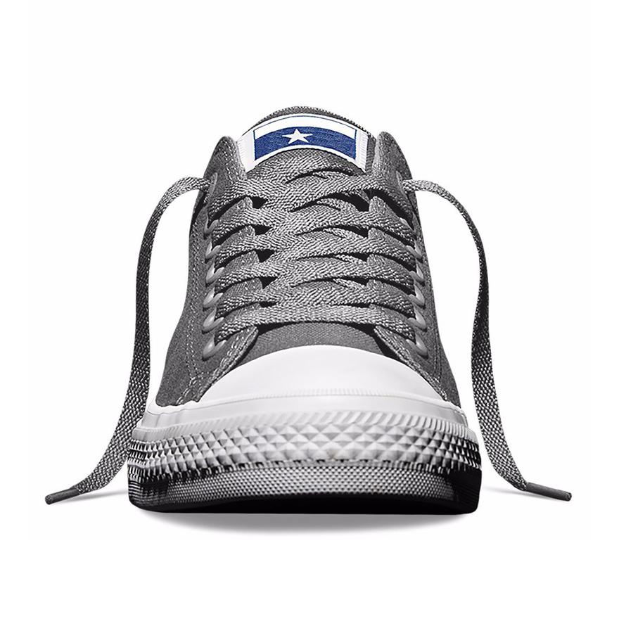 Giày Sneaker Bata Thể Thao CK2 Cổ Thấp Xám Nhạt Nam