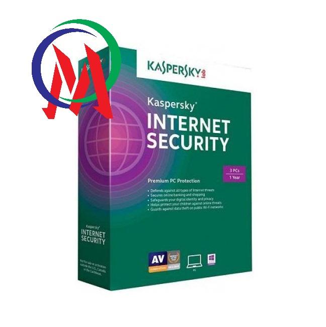[Mua lẻ giá sỉ] Phần mềm diệt virus Kaspersky Internet 3PC NTS 2019