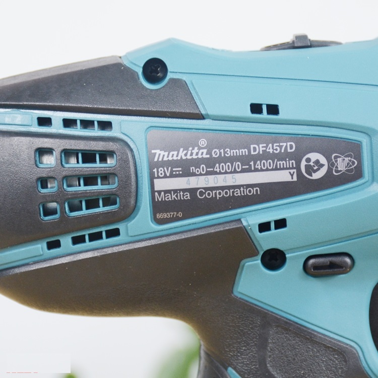 Máy khoan vặn vít dùng pin Makita DF457DWE