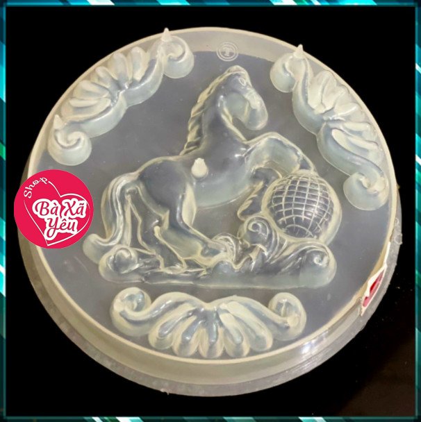 Khuôn rau câu con ngựa 20cm