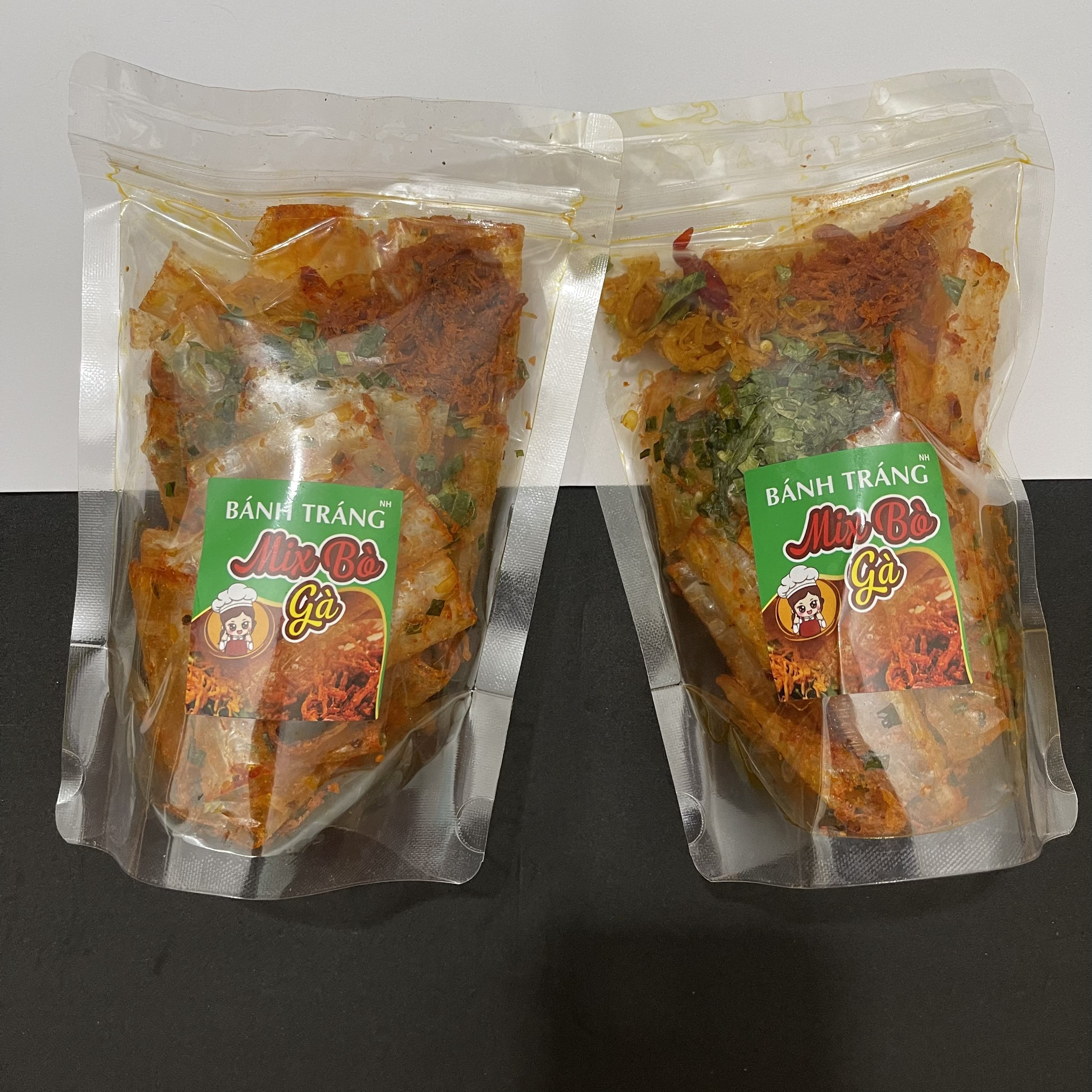 Bánh Tráng Ống Tôm Mix Bò Gà