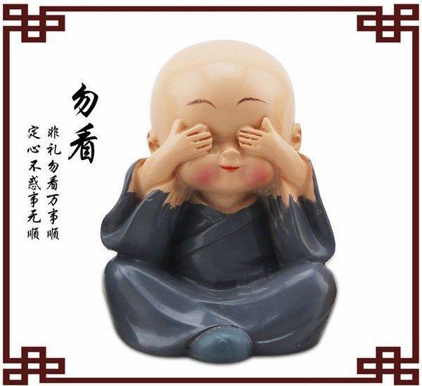 Bộ tượng 4 chú tiểu Tứ không