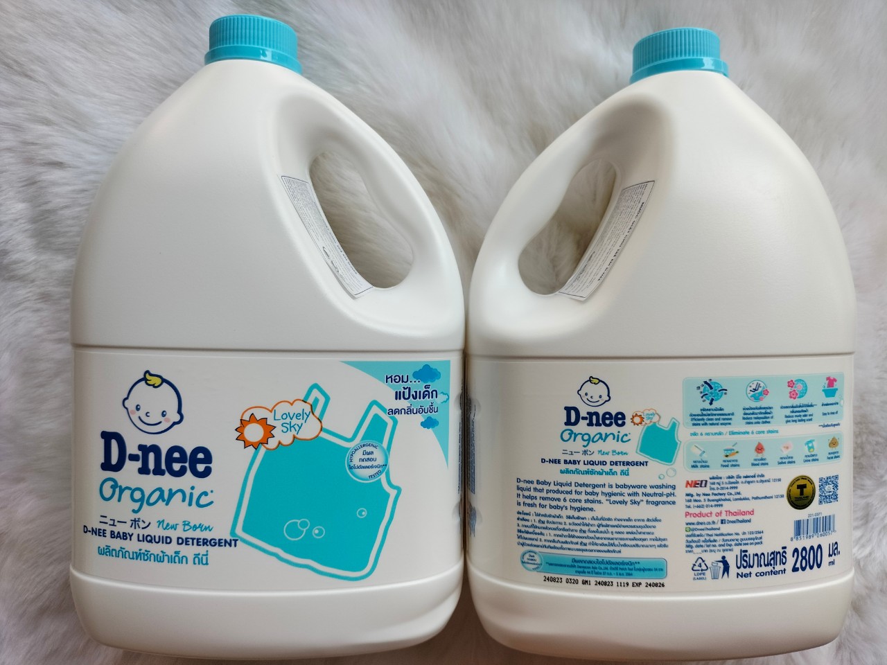[HCM]Nước giặt Dnee Thái Lan 2800ml Xanh dương