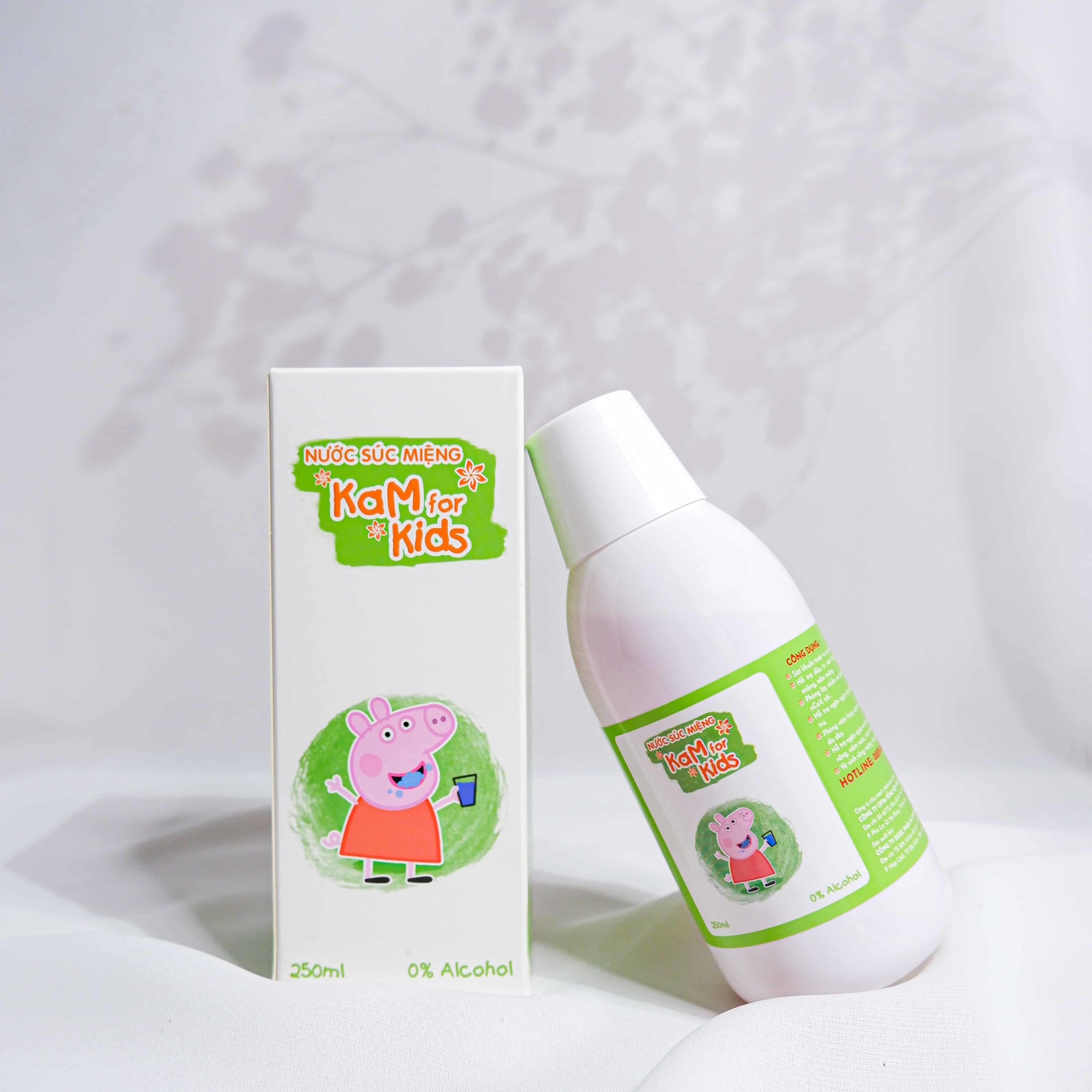 Nước súc miệng KaM for Kid - KanaCare (250ml)
