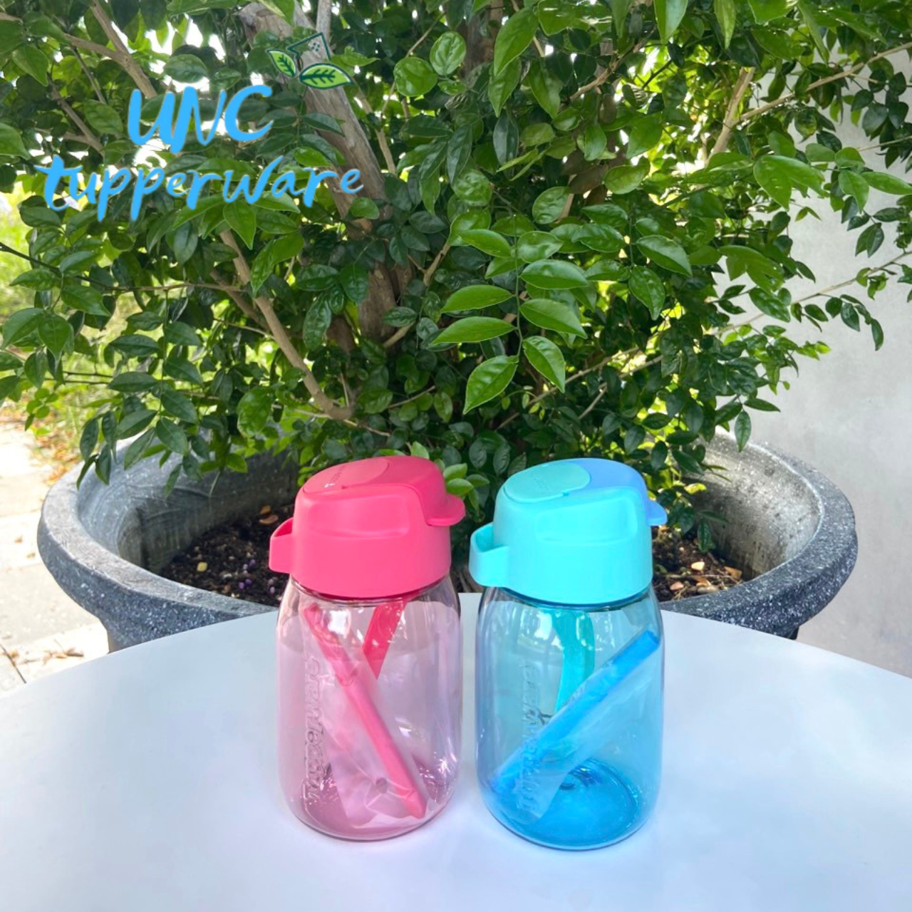 [Nhập RS0822 giảm 30k cho đơn 99k]Bình nước mini Tupperware Lohas with Straw 350ml