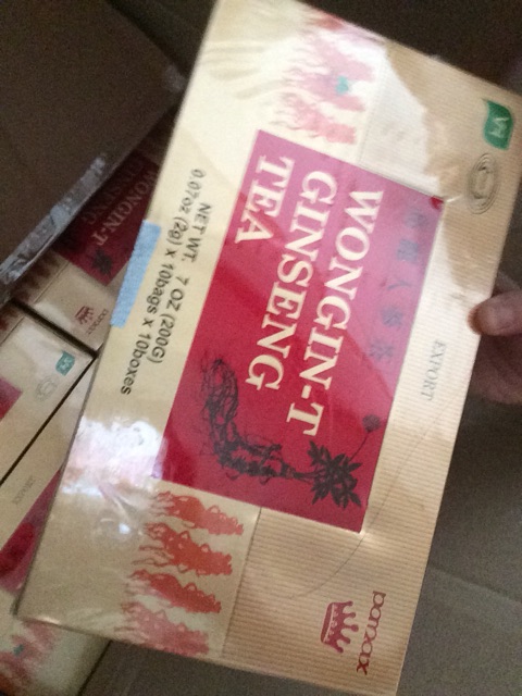 Combo 5 hộp trà sâm hàn quốc 2gx100 2027