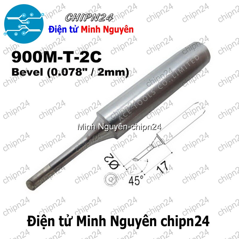 [1 cái] (K26) Đầu Mũi Hàn Hakko 936 900M-T-2C - HH005940