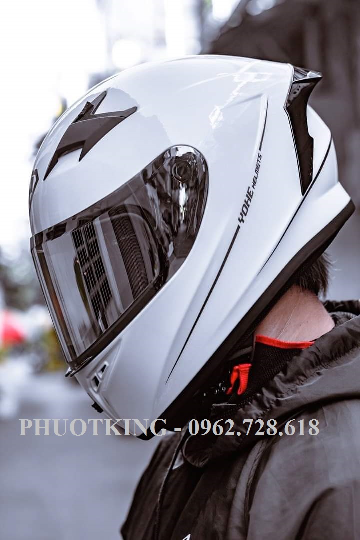 [Đủ màu - TĂNG GĂNG 100k] Mũ bảo hiểm Fullface Yohe 978 Plus