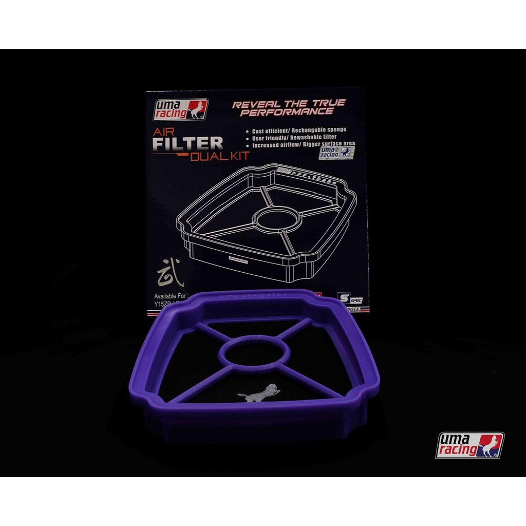 [HCM]LỌC GIÓ TĂNG TỐC UMA RACING CLICK125/ WINNER /EXCITER/ PCX150/SATRIA /RAIDER FI