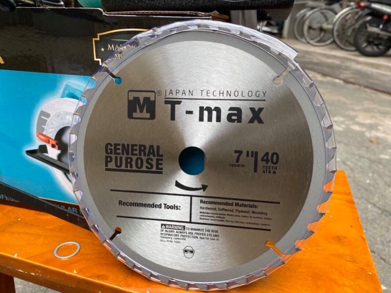 MÁY CƯA GỖ T-MAX  TM-185 công xuất 1500w