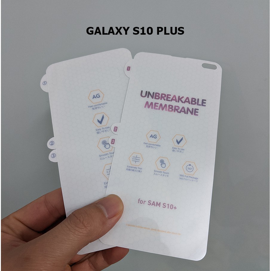 Miếng dán PPF AG S10 Plus chống xước màn hình 2 mặt(NHÁM)