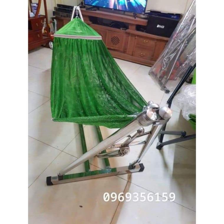 A19 VÕNG XẾP KHUNG VUÔNG INOX SIZE đại
