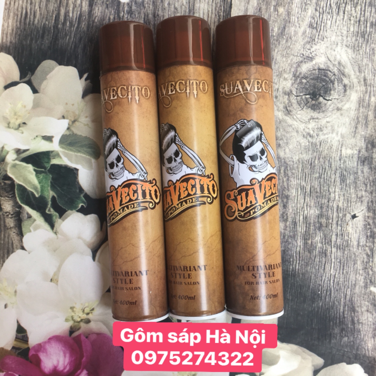 GôM XỊT TÓC GIỮ NẾP TÓC CỨNG SUAVECITO 400ML