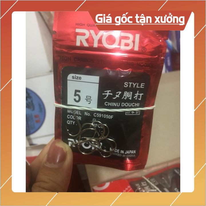 Lưỡi Câu Cá Lưỡi Câu RYOBI Nhật Siêu Bền ( hàng chính hãng)