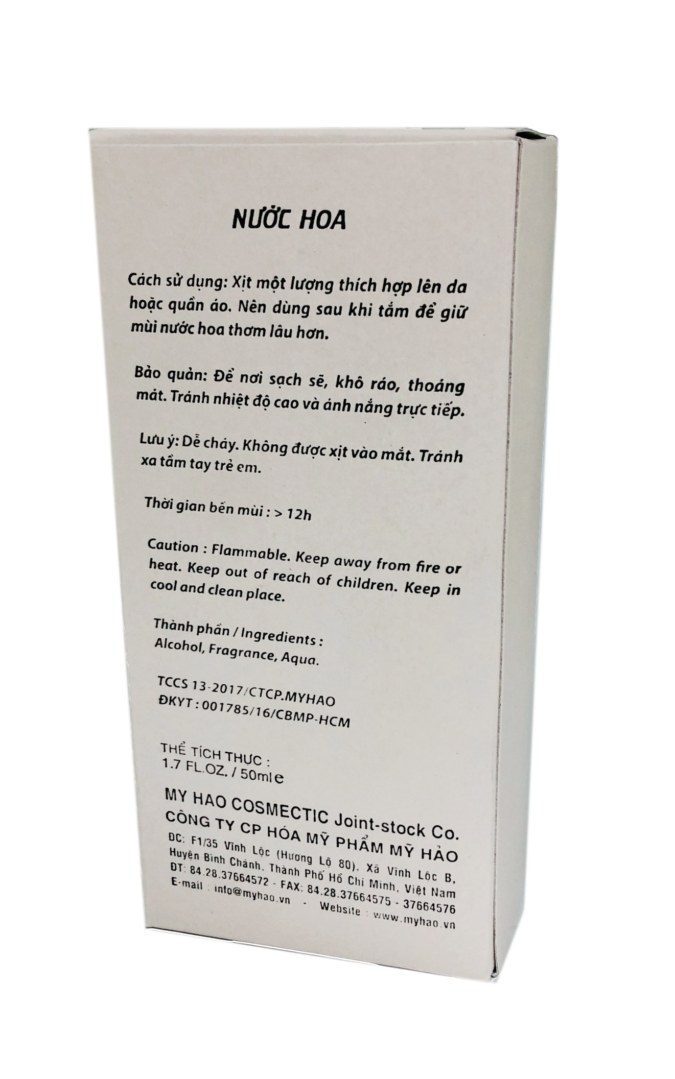 Nước Hoa eKi Trắng Mỹ Hảo 50ml
