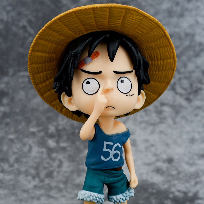 (Siêu cute) Mô hình Monkey D Luffy ngoáy mũi cực kì đáng yêu