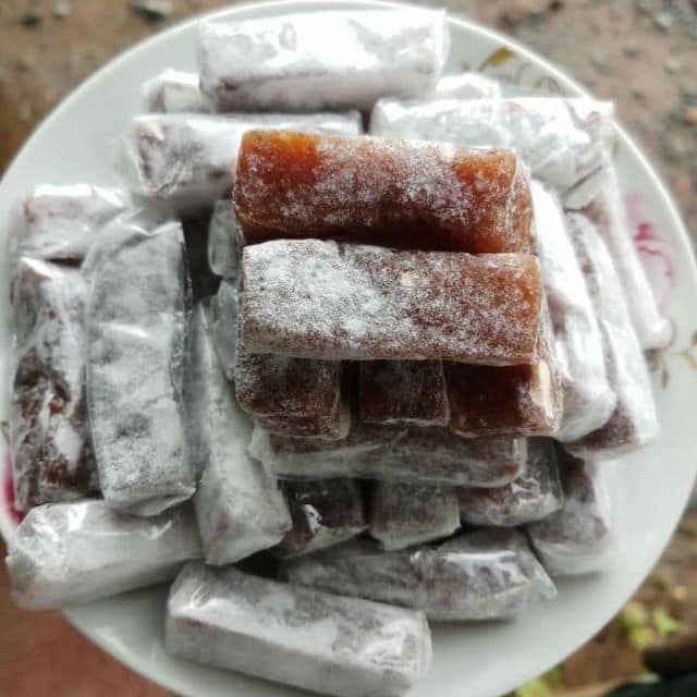 Kẹo gừng dẻo tuổi thơ ( kẹo da trâu Bến Tre ) 1kg