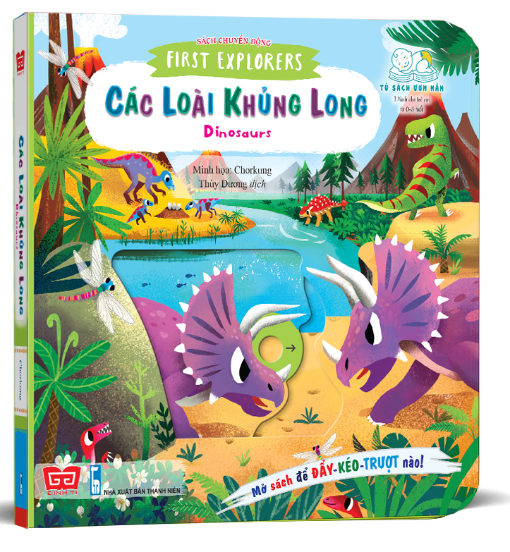Fahasa - Sách Chuyển Động - First Explorers - Dinosaurs - Các Loài Khủng Long