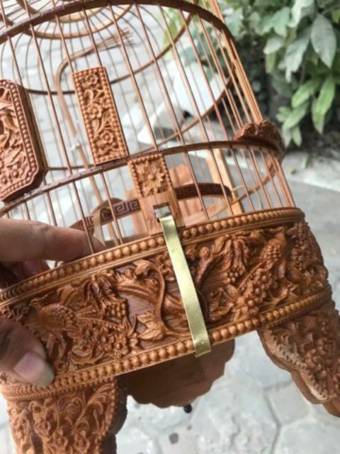 [HÀNG CAO CẤP] Lồng khuyên đục TẶNG ĐỦ PHỤ KIỆN ( đục cả tang và đáy)