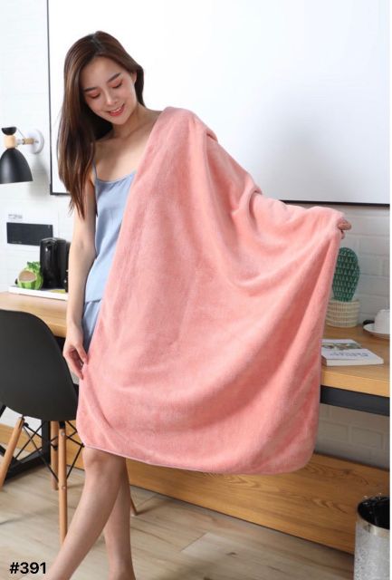 Khăn Tắm Lông Cừu Hàn Quốc Loại 1 (kích thước 140cm x 70cm )