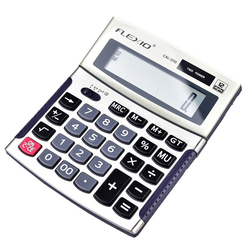 Máy tính 12 số Flexoffice FLEXIO CAL-01S (Thiên Long)