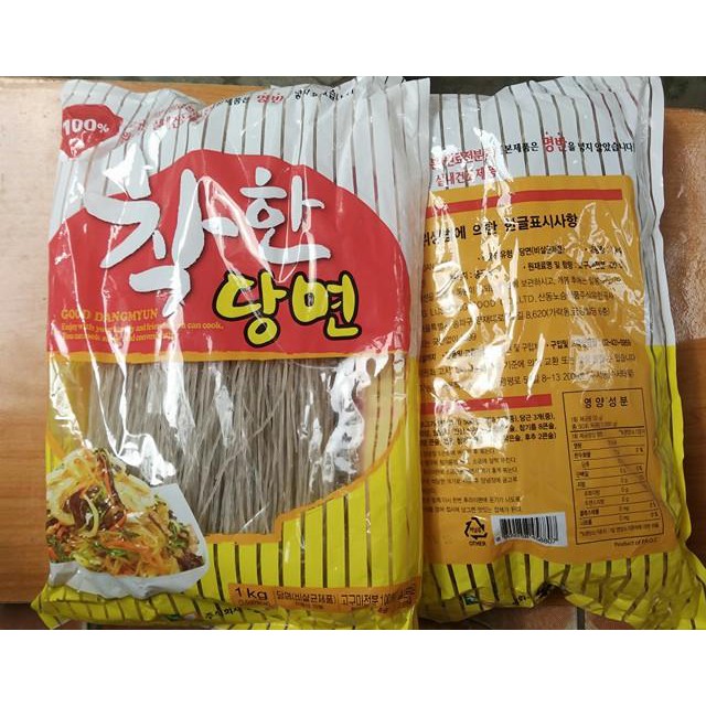 1Kg Miến khoai lang Hàn Quốc Date luôn mới (Miến GOGI Hàn Quốc)