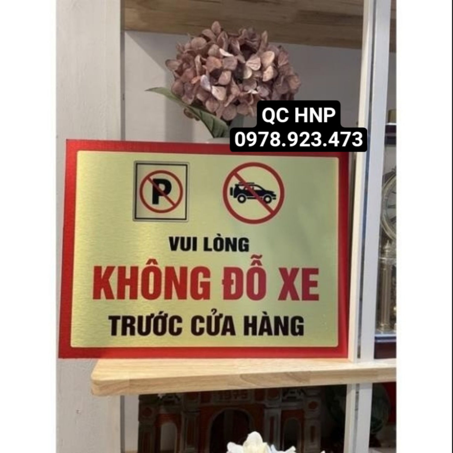Biển Báo Cấm Đỗ Xe –  Biển Báo Cấm Mica