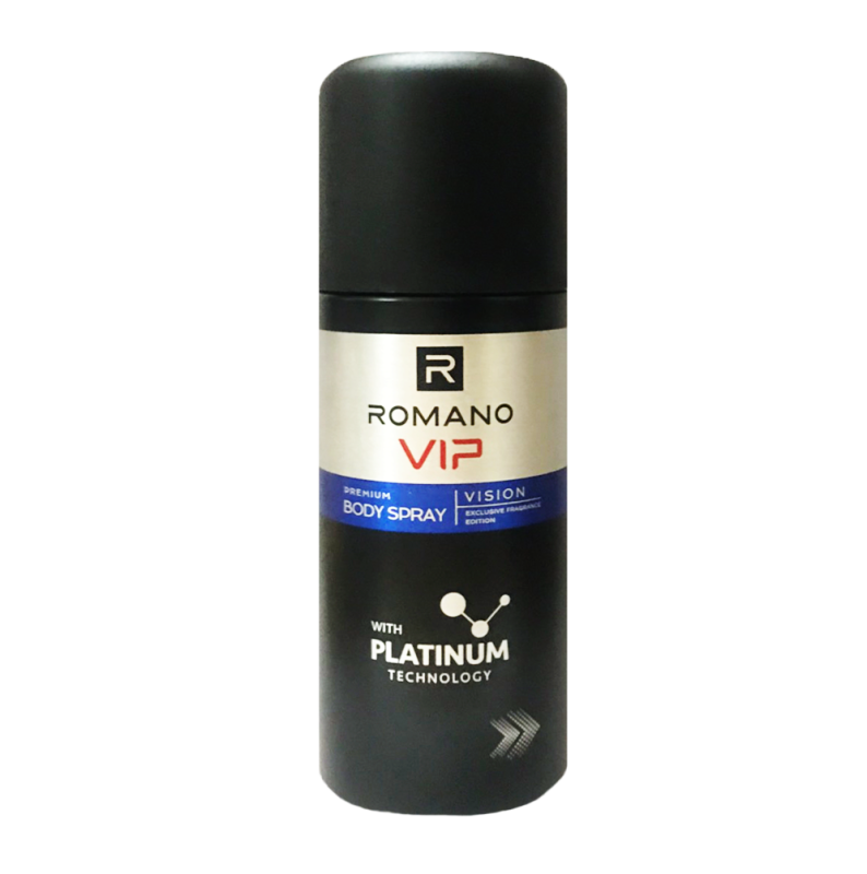 Xịt ngăn mùi nước hoa cao cấp Romano Vip Vision 150ml/chai nhập khẩu
