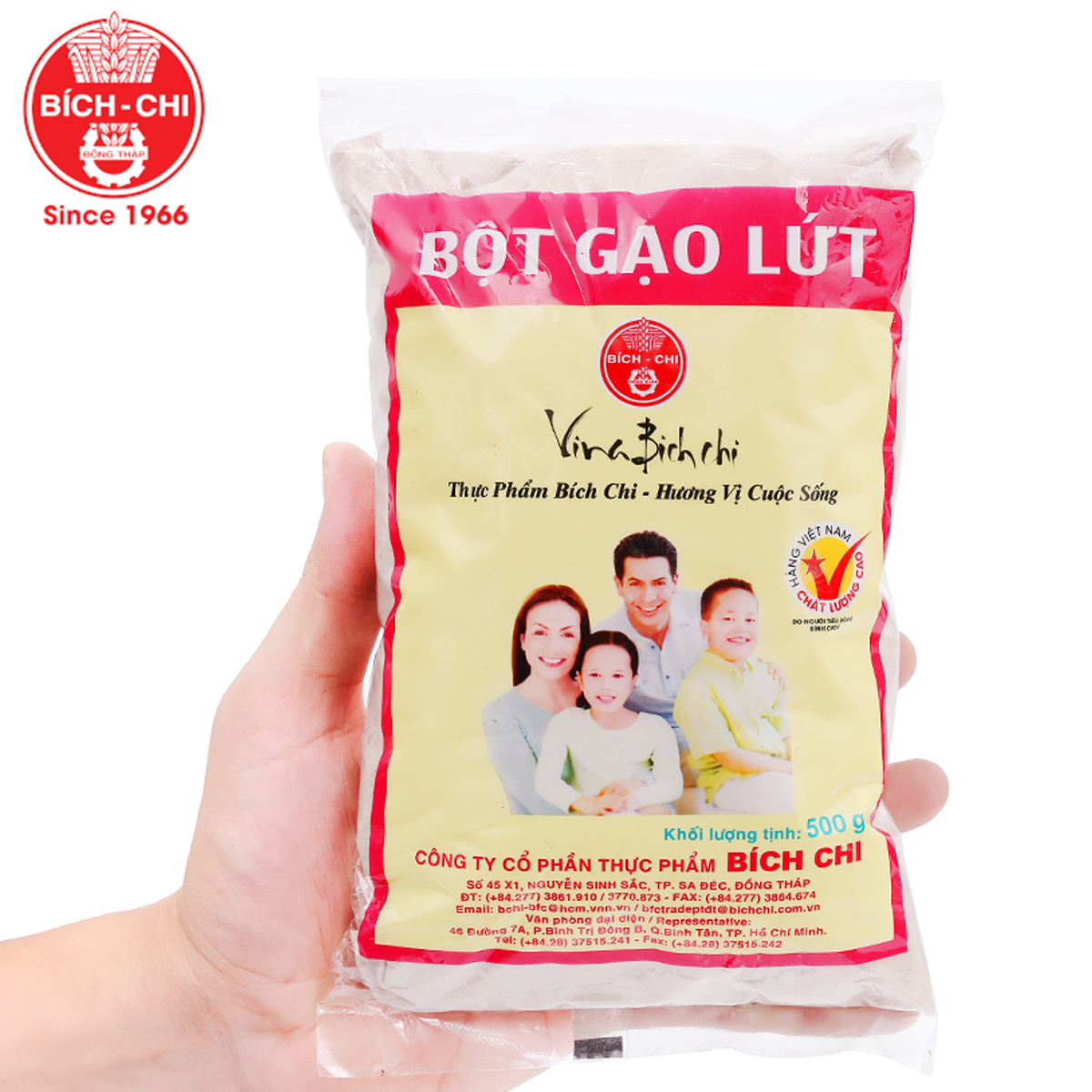BỘT GẠO LỨT BÍCH CHI 500 GRAM