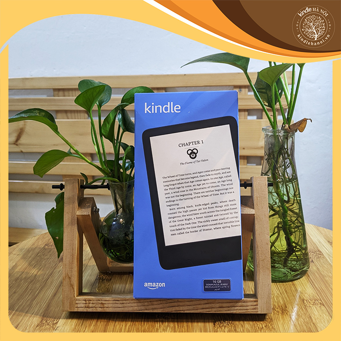 Máy đọc sách Kindle BASIC 11th (2022 & 2024) có đèn nền 6inch 300PPI, Bluetooth, Audible, 16GB Stogare