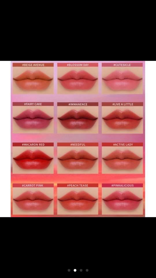 (Màu #LIVE A LITTLE) Son kem 3ce Cloud Walking In The Cloud Lip Tint