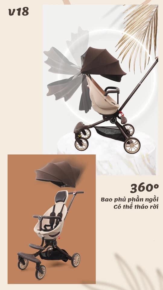 Xe đẩy baohaohao V18 - Xe đẩy XL -5